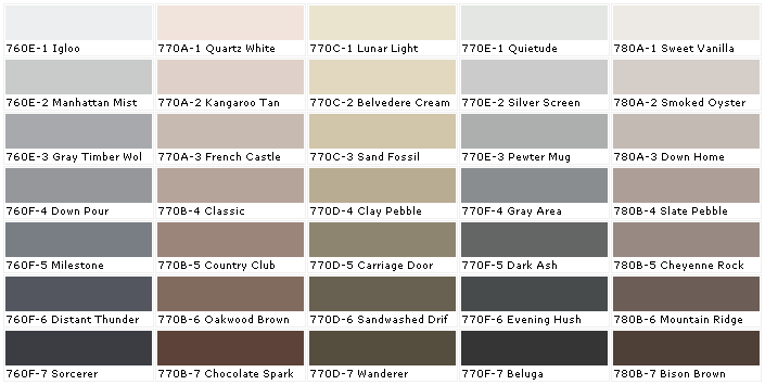 Behr ColorSmart Premium Plus - 1678 colors - 48 palettes - Materials 