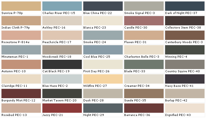 Behr Paints Colors Paint Interior Chart Chip Sample Swatch Palette Color Charts Exterior Wall - Exterior Paint Color Samples