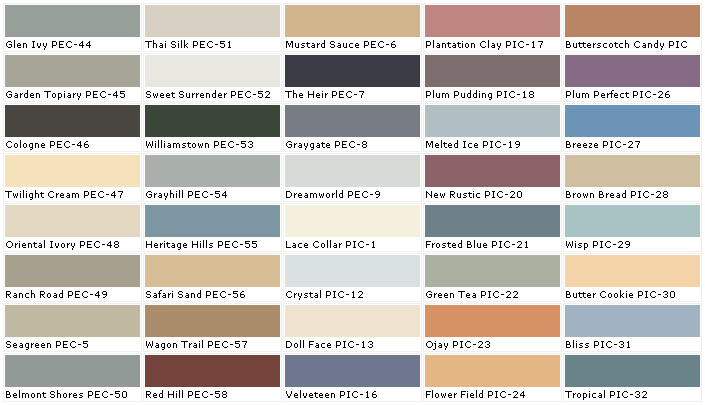 Behr Paints Colors Paint Interior Chart Chip Sample Swatch Palette Color Charts Exterior Wall - Behr Brown Bread Paint Color