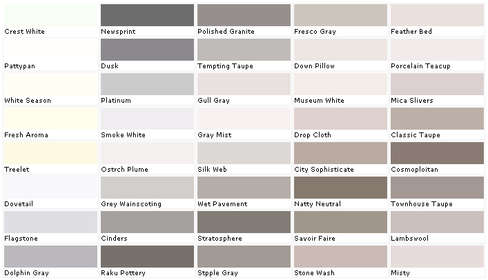 Ab Martin Color Chart