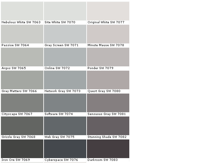 Sherwin Williams Paints Colors Paint Essentials House Chart Chip Sample Swatch Palette Color Charts Exterior Interior Wall - Dark Grey Paint Colors Sherwin Williams