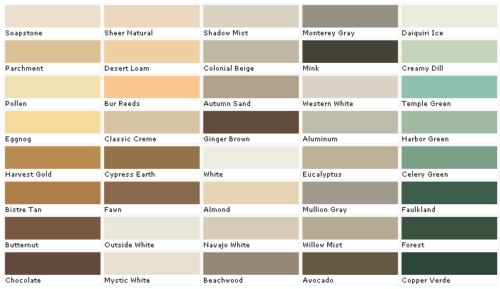 home depot semi transparent stain colors